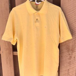Izod men's yellow polo size large